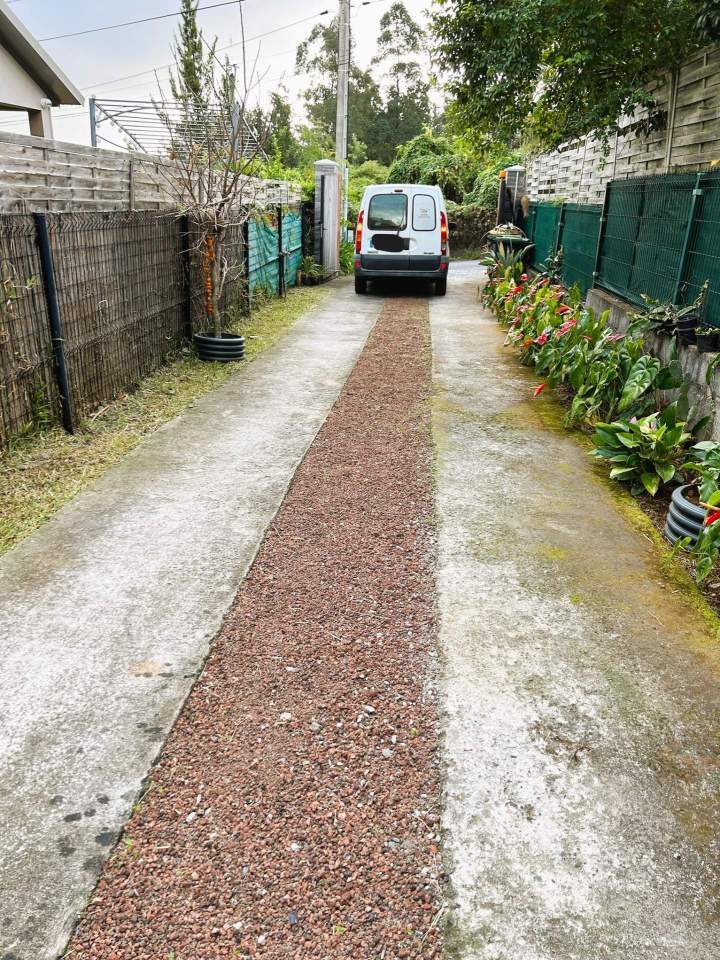 Aménagement chemin d'accès La Réunion